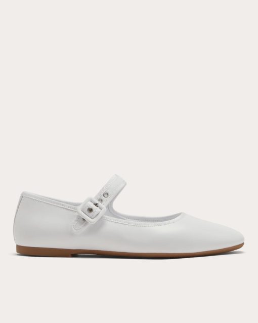 The Day Buckle Mary Jane | White