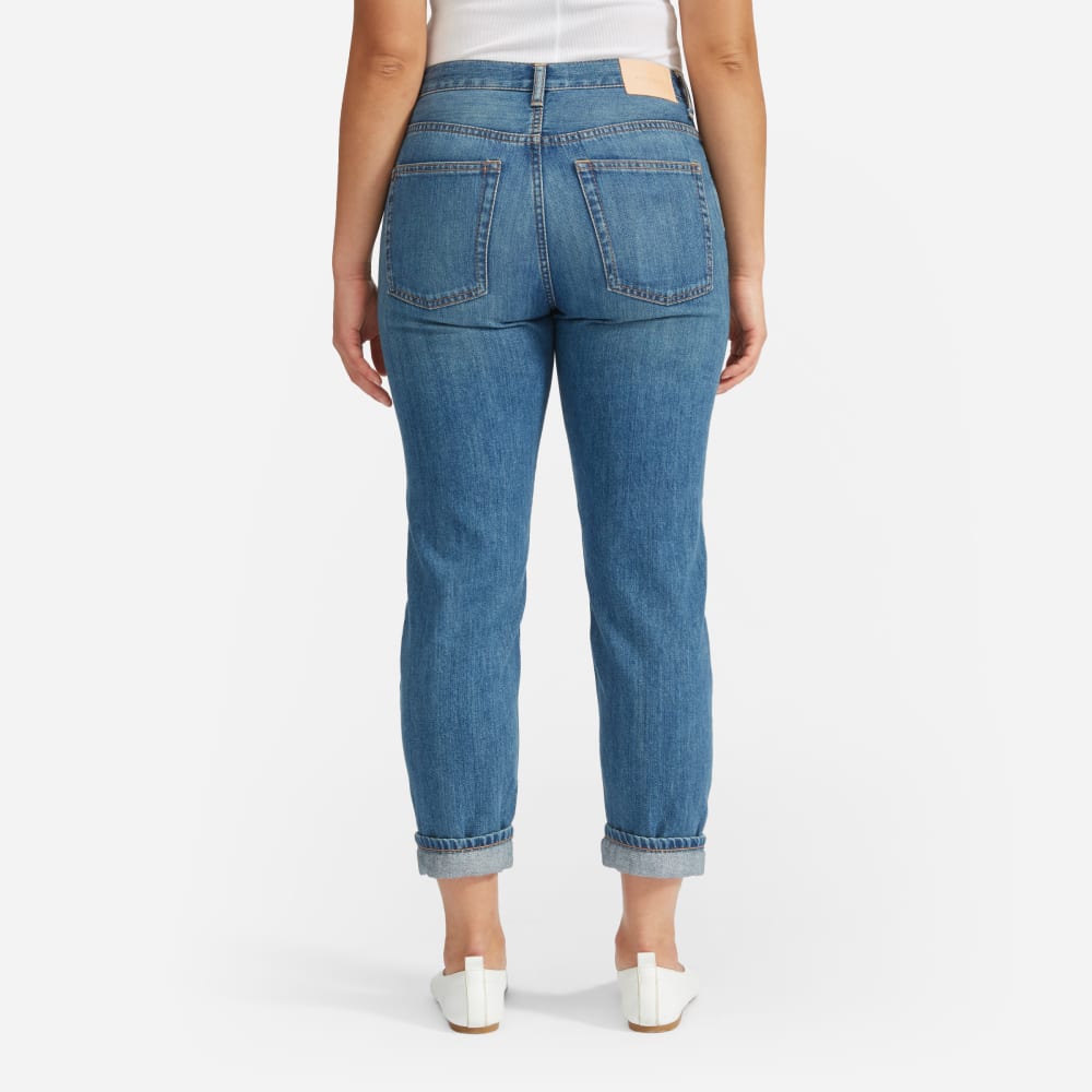 The Super-Soft Relaxed Jean | Mid Blue - Image 8