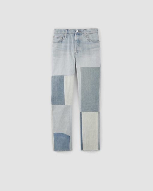 Alternative view of The '90s Cheeky® Mended Jean | Patched Indigo | 26.5 Inseam