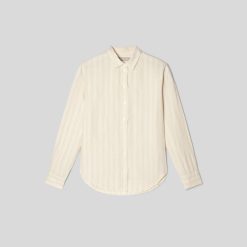 Alternative view of The Must-Have Shirt in Linen | Brazilian Sand / Canvas Tan