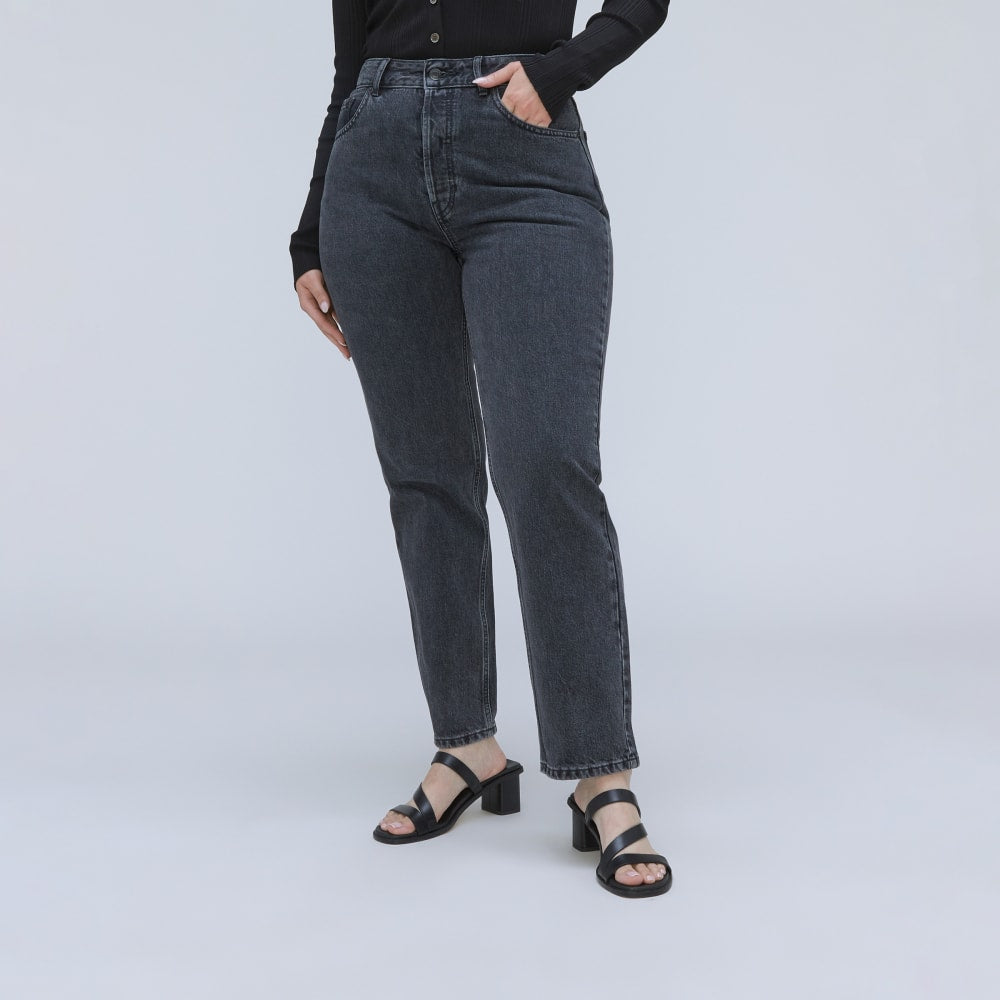 The '90s Cheeky Hourglass Jean | Washed Black | 26.5 Inseam - Image 2