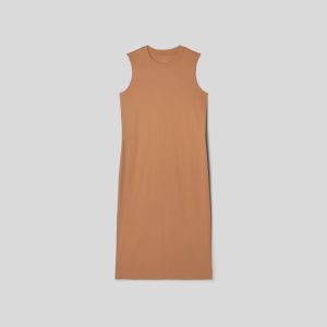 Alternative view of The Weekend Tank Dress | Tawny Brown