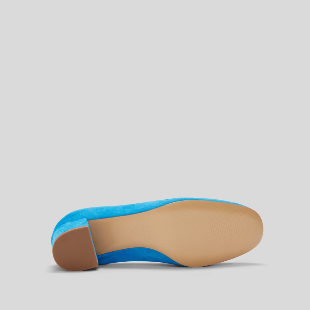 The Day Heel in Narrow Fit | Brilliant Blue Suede - Image 8
