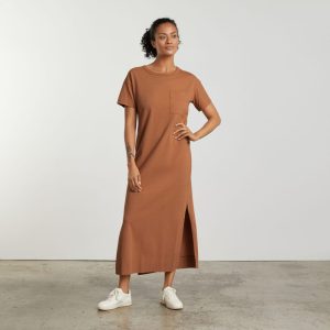 Alternative view of The Organic Weekend Maxi Dress | Tawny Brown