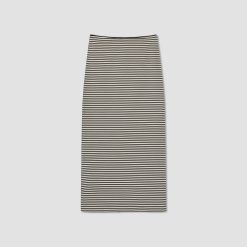 Alternative view of The Dream Maxi Skirt | Parchment / Black