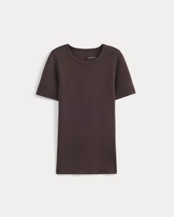 Alternative view of The Luxe Rib Crew | Coffee Bean