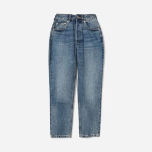 Alternative view of The '90s Cheeky Hourglass Jean | Vintage Mid Blue | 28.5 Inseam