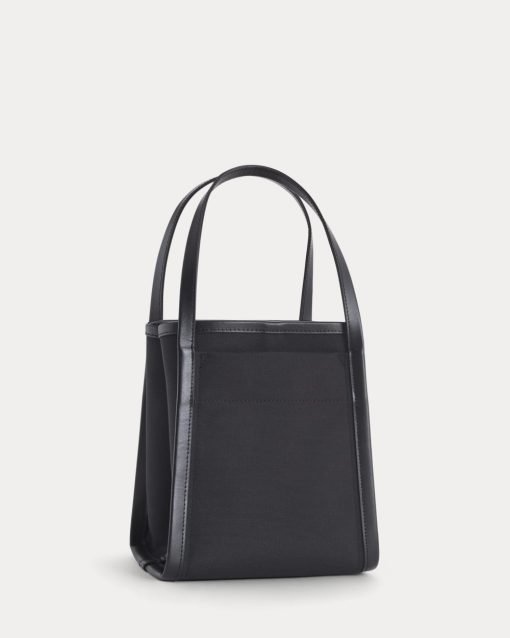 Alternative view of Canvas Mini Lug Tote | Black