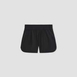 Alternative view of The Poplin Boxer Short | Black