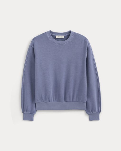 Alternative view of Lightweight Terry Blouson Crew | Velvet Morning