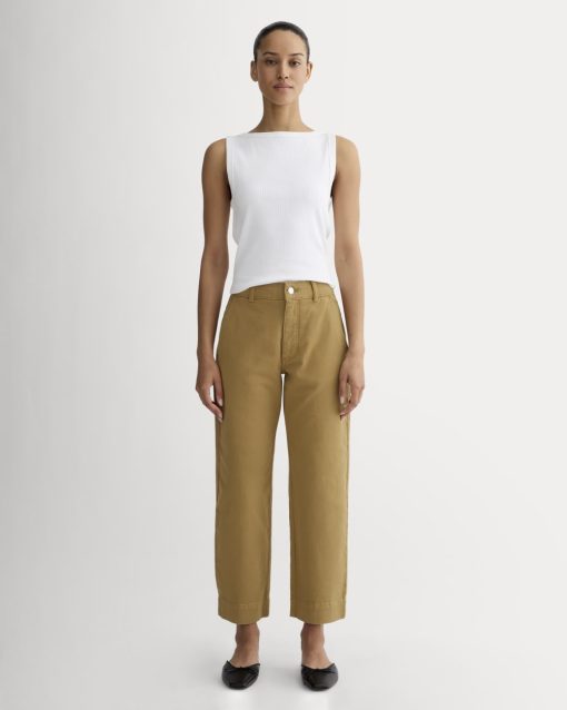 The Utility Straight-Leg Pant | Oak Brown | 26.5 Inseam