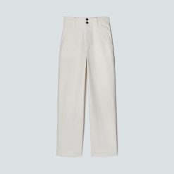 Alternative view of The Organic Wide-Leg Pant | Bone