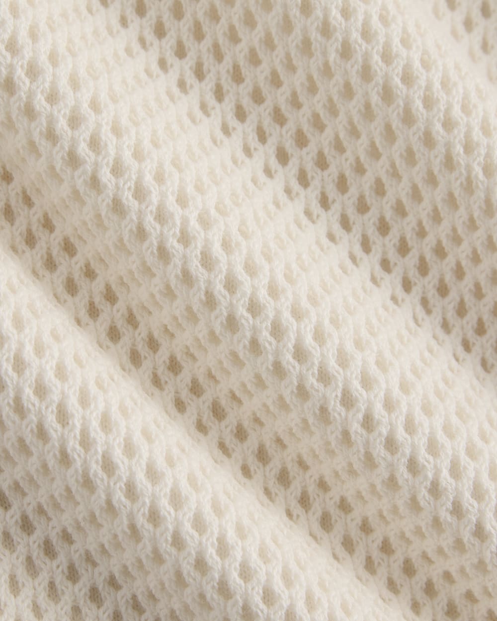 Mesh-Knit Short-Sleeve Dress | Bone - Image 5