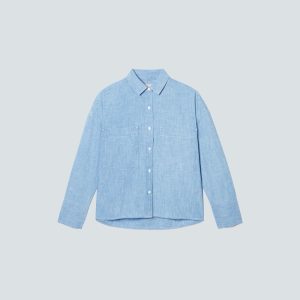 Alternative view of The Boxy Oxford | Mid ReChambray