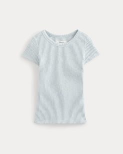 Alternative view of The Cozy Rib Tee | Skywriting