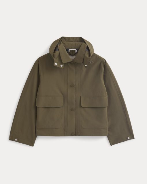 Alternative view of Re:Cycled Nylon Barrel Jacket | Beech
