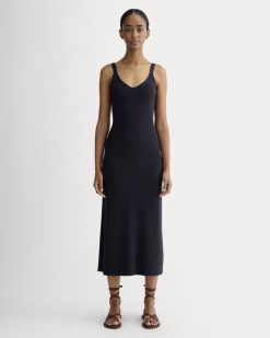 The Fine Knit Cami Dress | Navy
