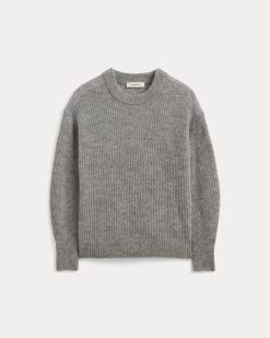 Alternative view of The Cocoon Crew in Alpaca | Heather Stone Grey