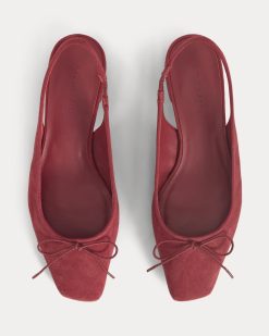 Alternative view of The Ballet Slingback Heel | Karanda Red