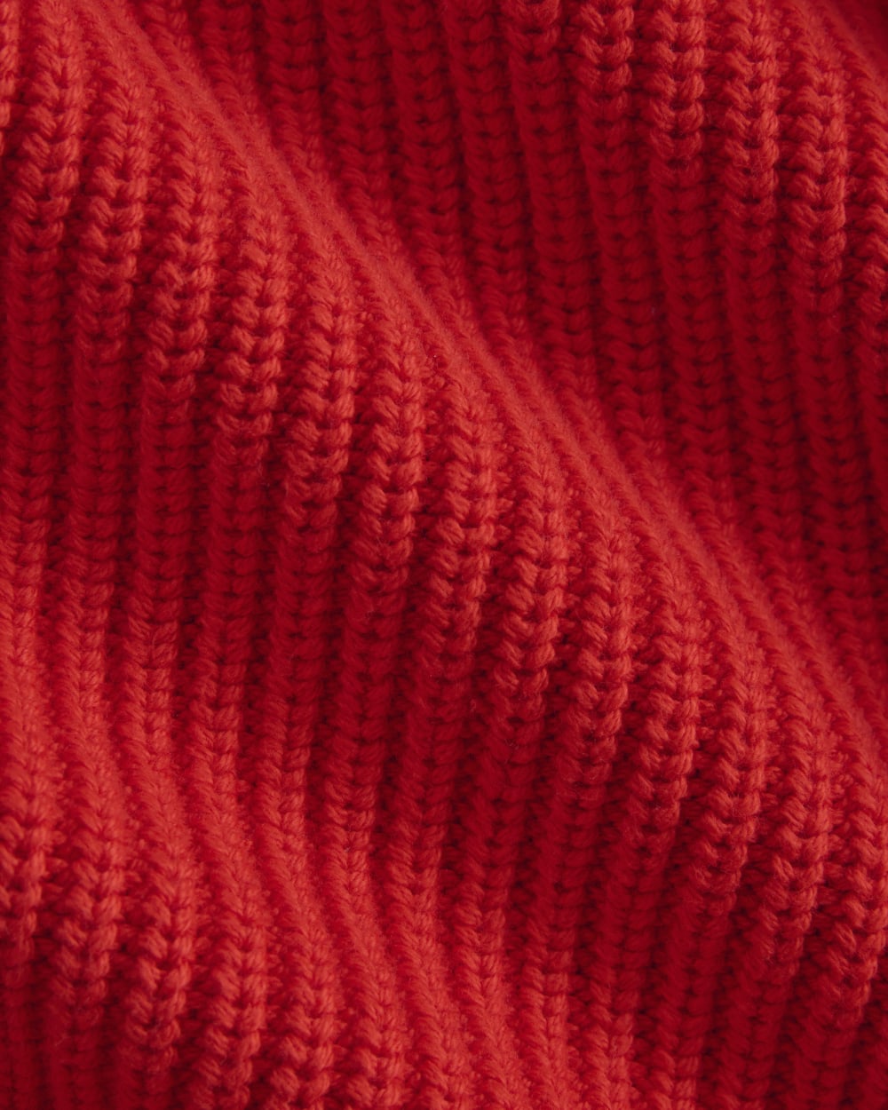Shrunken Cardigan in Everyday Cotton | Fiery Red - Image 5