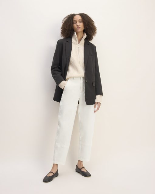 The Utility Barrel Pant | Bone | Regular