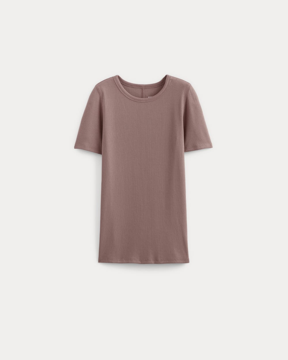 The Luxe Rib Crew | Rose Dusk - Image 2