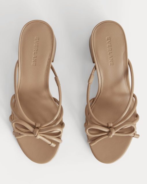Alternative view of The Bow Heel | Blush Tan