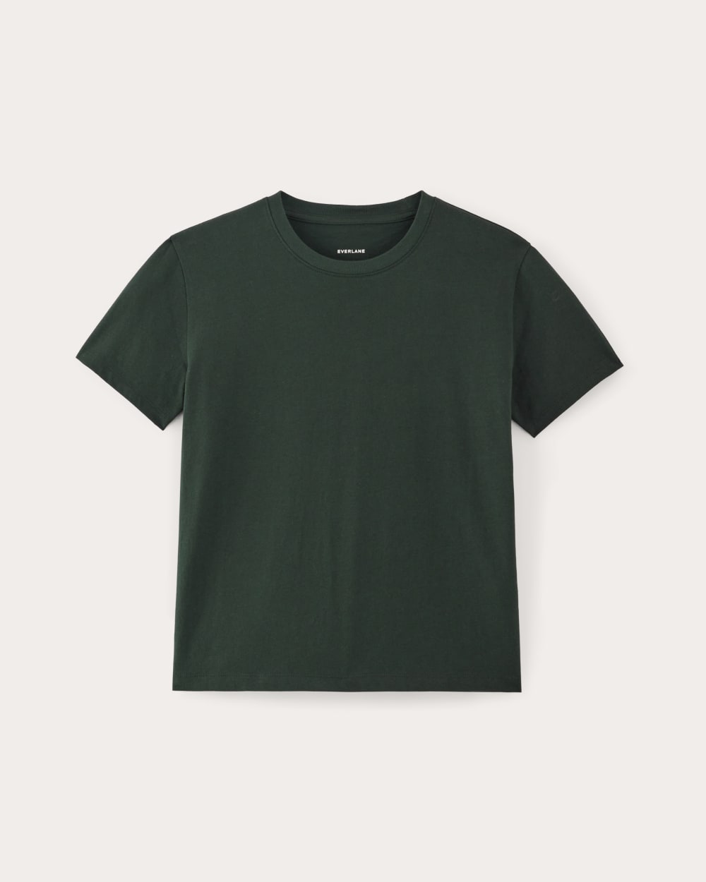 The Box-Cut Tee in Essential Cotton | Scarab | No Pocket - Image 2