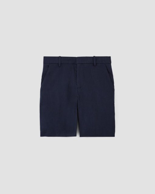 Alternative view of The 7 Linen Trouser Short | Navy