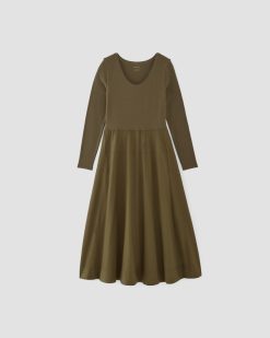 Alternative view of The Long-Sleeve Riviera Dress | Beech