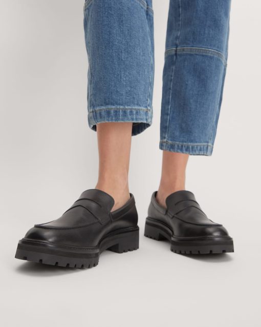 Alternative view of The Lug Loafer | Black