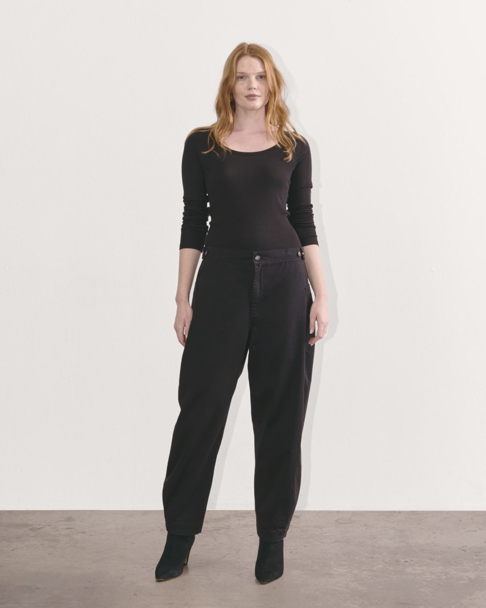 The Barrel Pant | Black - Image 6