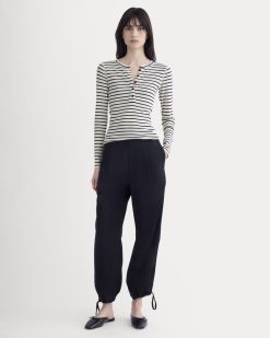 The Chino Jogger in Buttersoft | Black