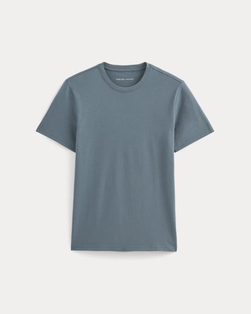 Alternative view of The Essential Organic Crew | Faded Navy