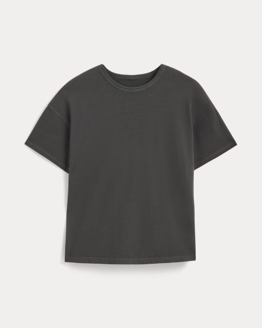 Alternative view of The Boyfriend Tee in Essential Cotton | Black