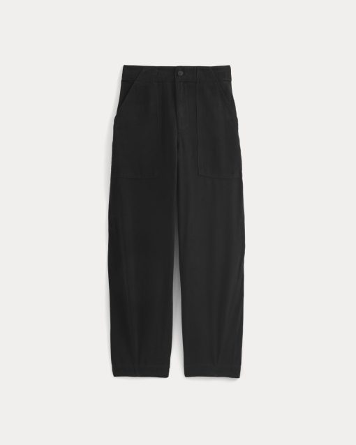Alternative view of Patch Pocket Ballon Pant in Buttersoft | Black