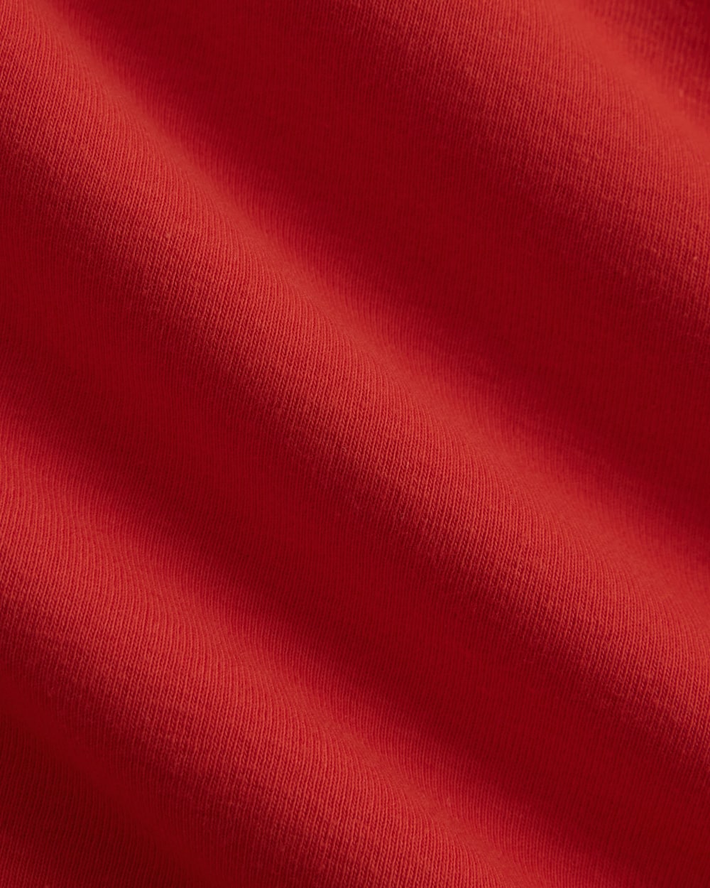 RetroSoft Cotton One-Shoulder Tank | Fiery Red - Image 2