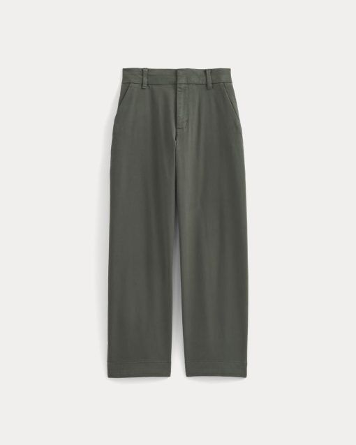 Alternative view of Cotton Twill Chino | Slate Grey