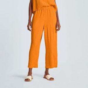 Alternative view of The Naia™ Ripple Pant | Turmeric