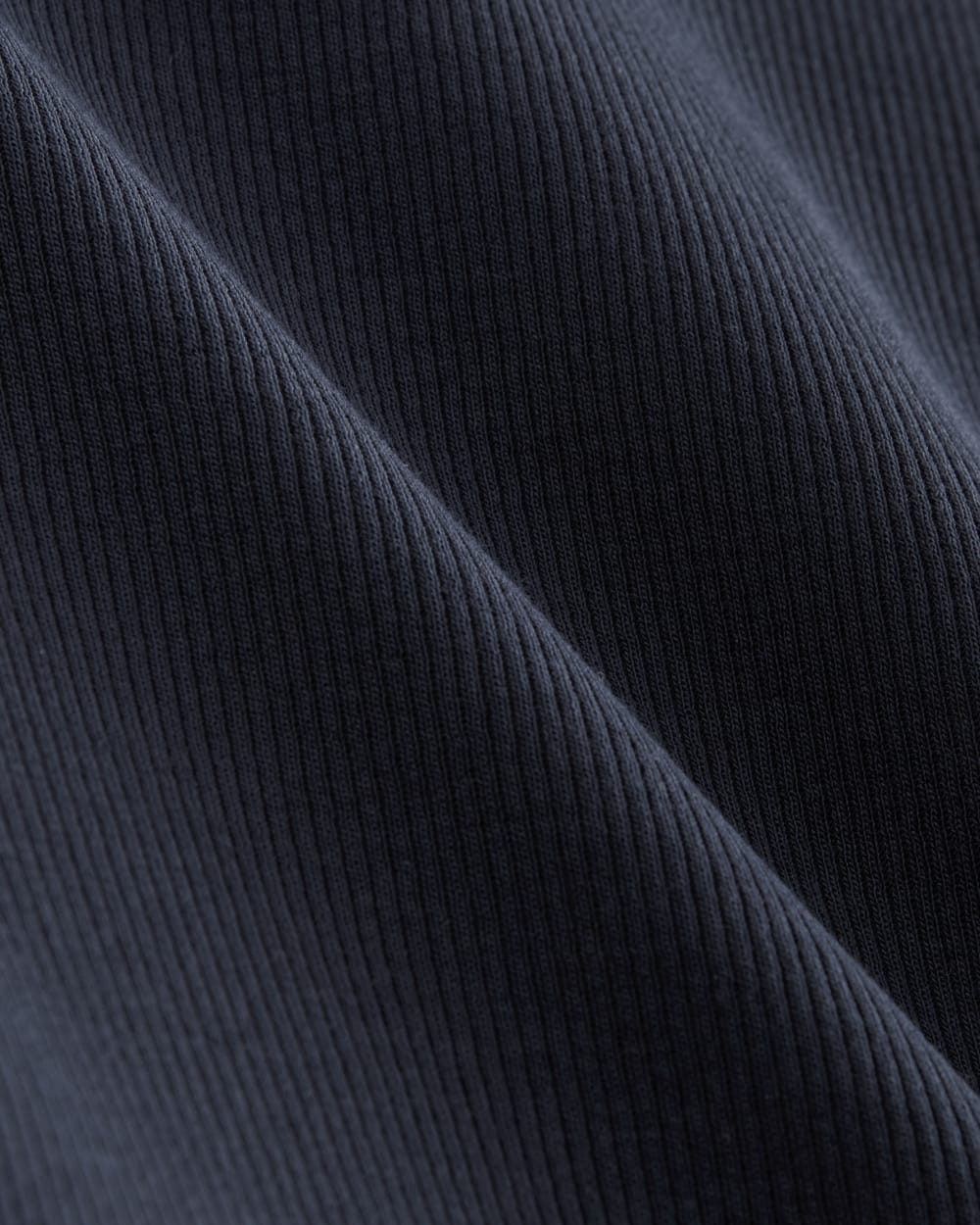 The Luxe Rib Funnel-Neck Tank | Navy - Image 5