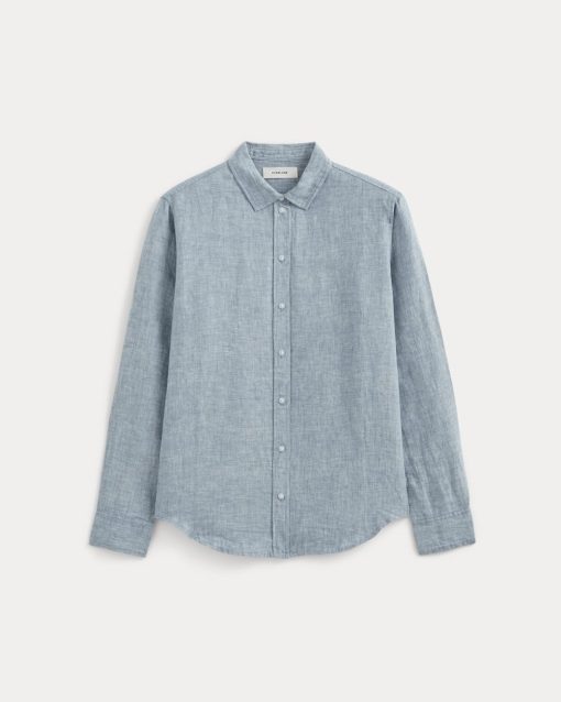 Alternative view of The Must-Have Shirt in Linen | Chambray
