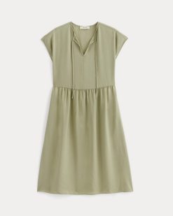 Alternative view of The Midi Dress in SoftLuxe | Eucalyptus