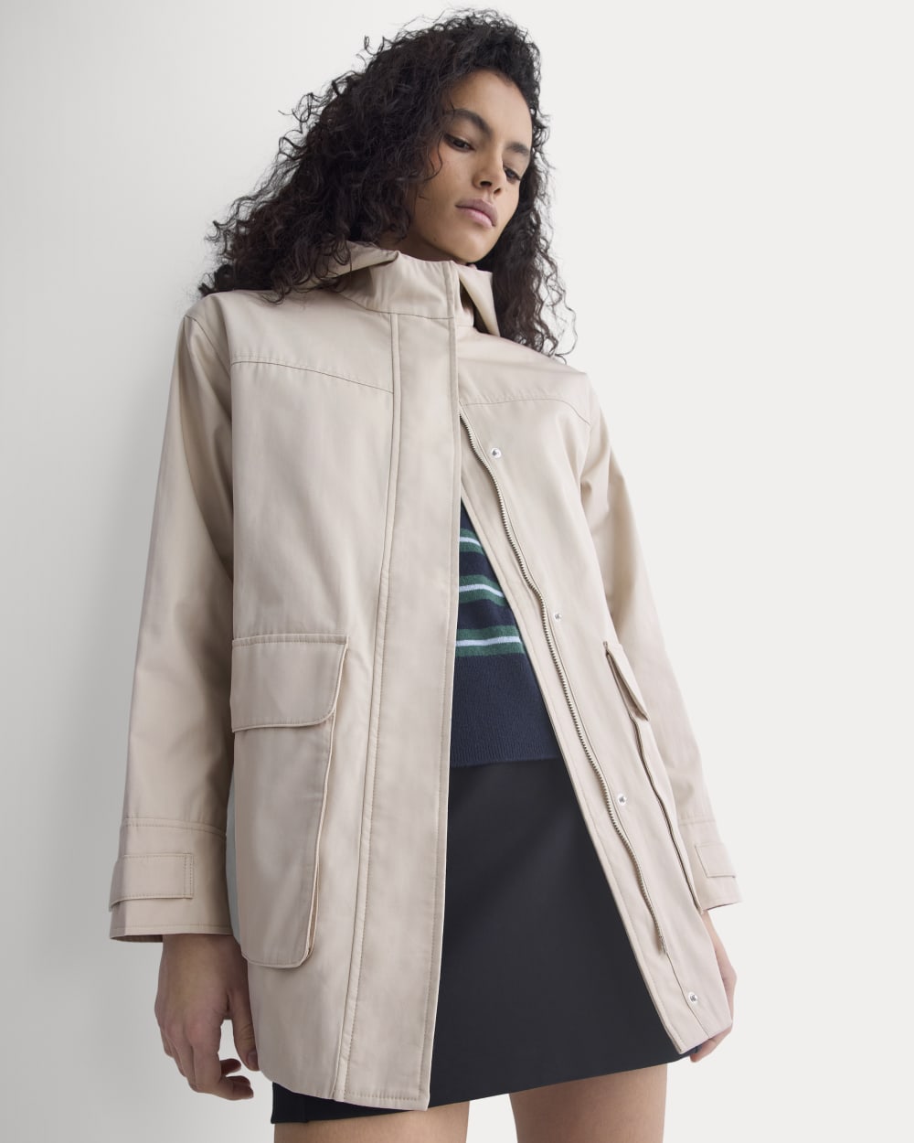 Hooded Field Jacket | Peyote