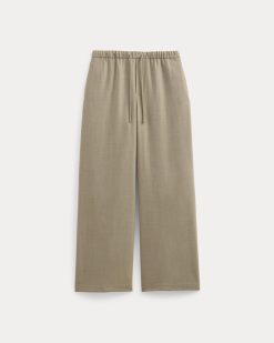Alternative view of The Pull-On Trouser in Tailor Twill | Light Taupe