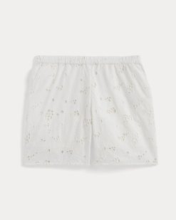 Alternative view of The Eyelet Pull-On Short | Bone