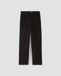 Alternative view of The Corduroy Wide-Leg Pant | Black