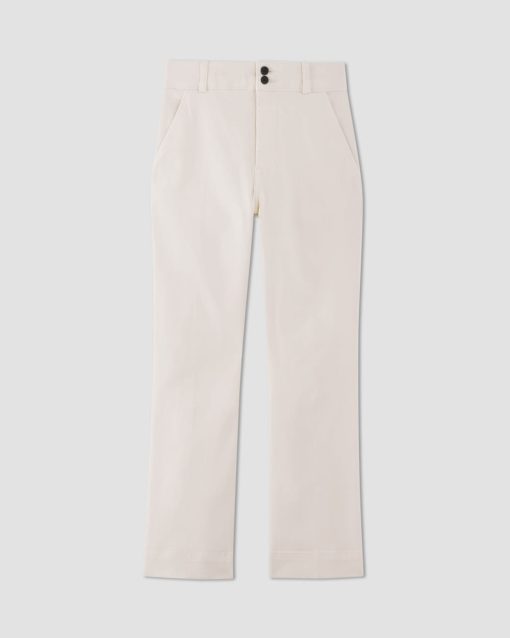 Alternative view of The Organic Kick Flare Pant | Bone