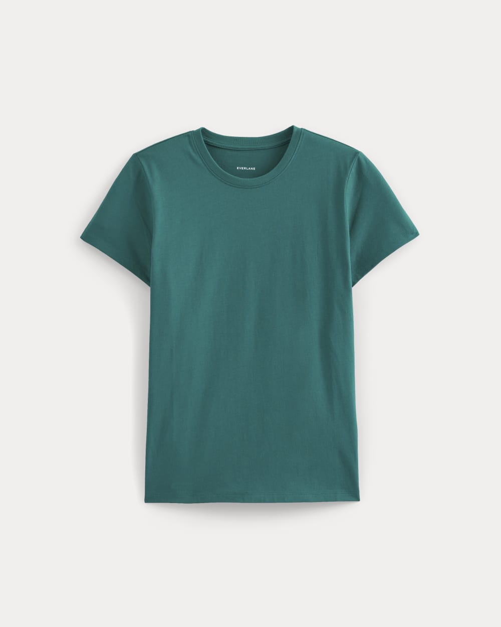 The Slim Crew in Essential Cotton | Everglade - Image 2