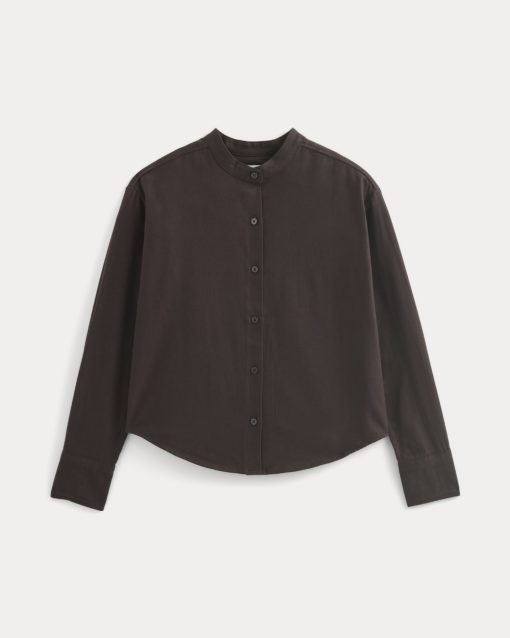 Alternative view of Flannel Shirt | Dark Chocolate