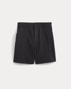 Alternative view of Seamed Everywhere Short | Black